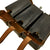 Original German WWII Matched Set of Two Black Leather Mauser 98k Triple Pouches by Kurt Seidel of Berlin Original Items