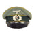 Original German WWII Army Heer Signals EM/NCO Schirmmütze Visor Cap by EREL - Double Marked Original Items