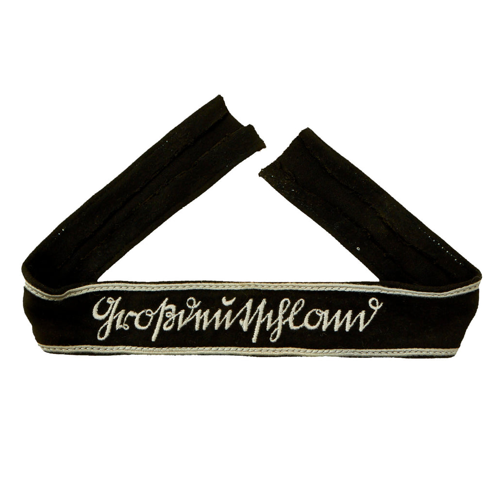 Original German WWII Panzergrenadier Division Großdeutschland Third Pattern Cuff Title - Sütterlin Script Original Items