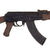 Original U.S. Vietnam War Era Chinese AK-47 Hard "Rubber Duck" Training Rifle Original Items