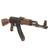Original U.S. Vietnam War Era Chinese AK-47 Hard "Rubber Duck" Training Rifle Original Items
