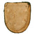 Original German WWII Unissued Heer Kuban Bridgehead Shield Decoration with Fabric & Paper Backing - Ärmelschild Kuban Original Items