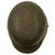 Original German WWII M35 Single Decal Luftwaffe Helmet with Partial Liner & Chinstrap - stamped SE64 Original Items