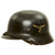 Original German WWII Luftwaffe M40 Single Decal Helmet with 56cm Liner & Chinstrap - ET64 Original Items