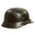Original German WWII Luftwaffe M40 Single Decal Helmet with 56cm Liner & Chinstrap - ET64 Original Items
