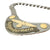 Original German WWII Feldgendarmerie Police Gorget with Phosphorescent Paint and Neck Chain Original Items