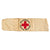 Original German WWII Named DRK Red Cross Grouping with Armband, ID Card, Collar Device and Patch - Countess Wrangel Original Items