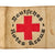 Original German WWII Named DRK Red Cross Grouping with Armband, ID Card, Collar Device and Patch - Countess Wrangel Original Items