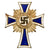 Original German WWII Cased Mother’s Cross Set By C.E. Juncker - (2) Gold (1) Silver Original Items