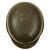 Original German WWII M42 Single Decal Army Heer Helmet with Torn 58cm Liner & Chinstrap - stamped ckl66 Original Items