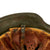 Original German WWII M42 Single Decal Army Heer Helmet with Torn 58cm Liner & Chinstrap - stamped ckl66 Original Items
