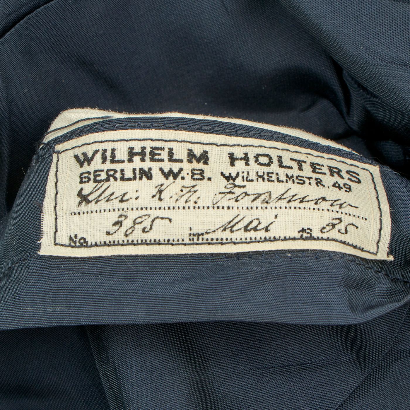 Original German WWII Luftwaffe Named Leutnant Evening Gala Dress Unifo ...
