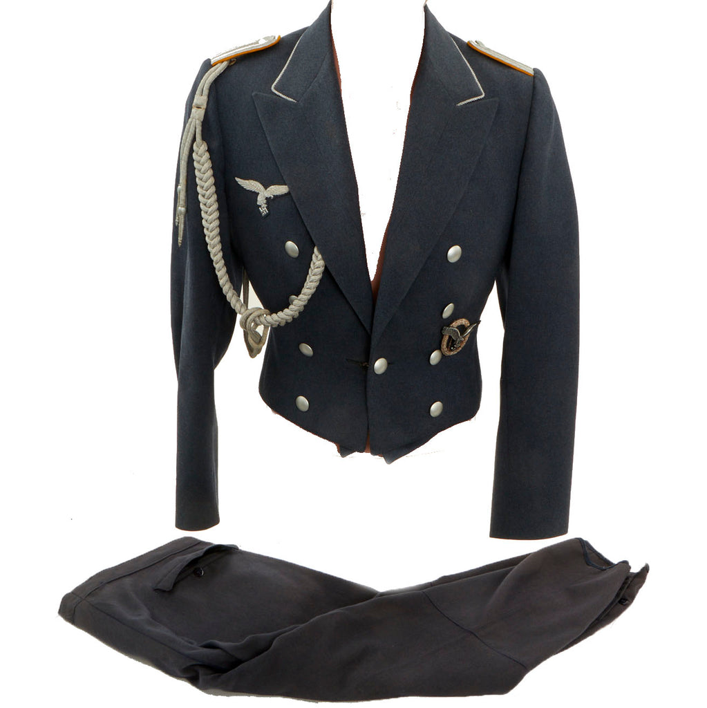 DRAFT WW2 GERMAN LUFTWAFFE FLIGHT NAMED EVENING DRESS JACKET FAKE BADGE Original Items
