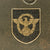 Original German WWII Double Decal NSDAP Civic Police M40 Steel Combat Helmet - marked Q64 Original Items