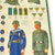 Original U.S. WWII Army Orientation Course German Navy Uniforms And Insignia Recognition Poster - Newsmap March 1943 Original Items