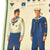 Original U.S. WWII Army Orientation Course German Navy Uniforms And Insignia Recognition Poster - Newsmap March 1943 Original Items