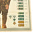 Original U.S. WWII Army Orientation Course German Army Uniforms And Insignia Recognition Poster - Newsmap February 1943 Original Items