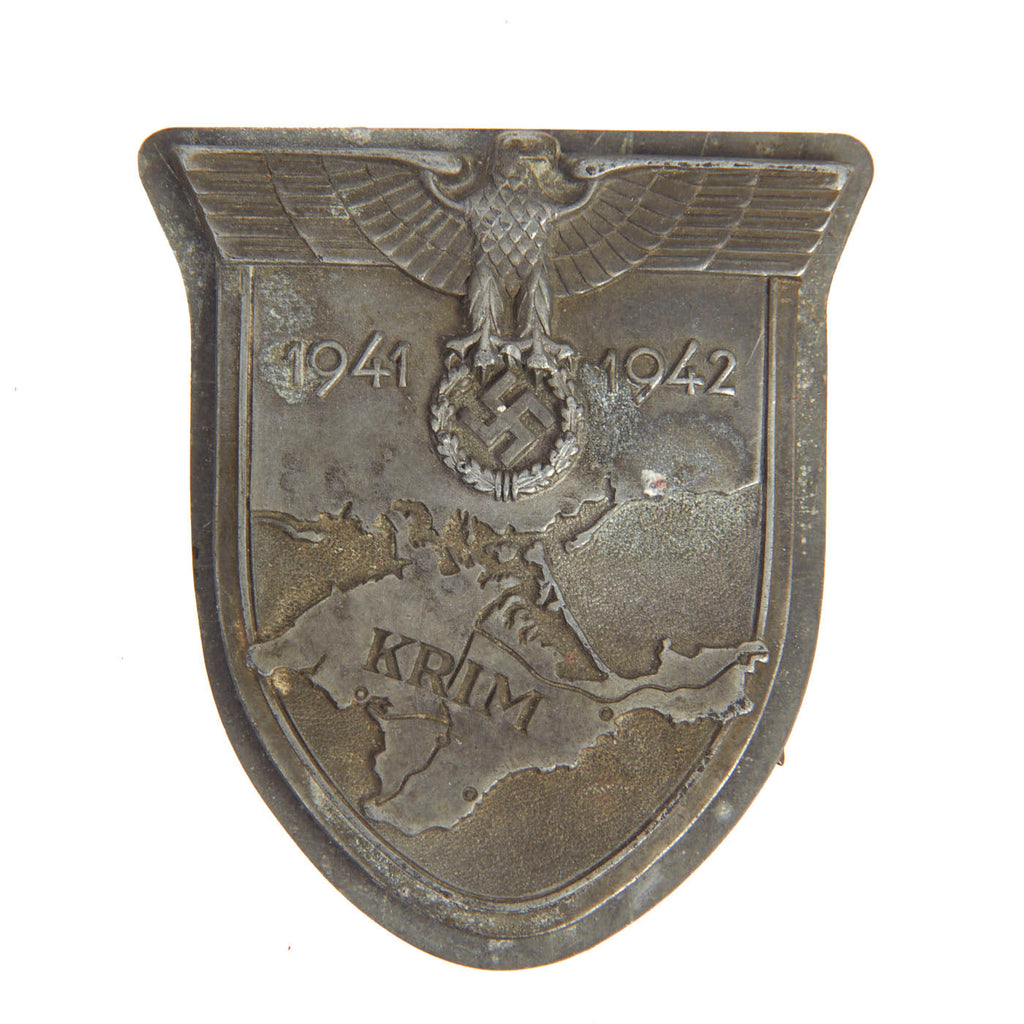 Original German WWII Crimea Krim Shield Decoration - Krimschild Original Items