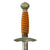Original WWII German Early 2nd Model Luftwaffe Dagger by SMF with Nickel-Plated Blade Original Items