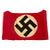 Original German WWII NSDAP Party Machine Embroidered Insignia Armband Original Items