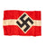 Original German WWII HJ Youth Organization Member Armband with Embroidered Insignia & RZM A4 849 Tag Original Items