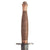 Original British WWII Early 3rd Pattern Broad Arrow Marked Fairbairn-Sykes Fighting Knife with Scabbard Original Items