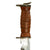 Original WWII Large EG Waterman EGW Wood Grip Fighting Knife with Scabbard Original Items