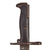 Original U.S. WWII M1 Garand 10 inch Cut Down Bayonet by Union Fork & Hoe with Custom 1st Cavalry Division Beaded  M7 Scabbard Original Items