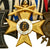 Original German WWI & WWII Medal Bar Featuring Iron Cross 1914 2nd Class - 5 Total Medals Original Items