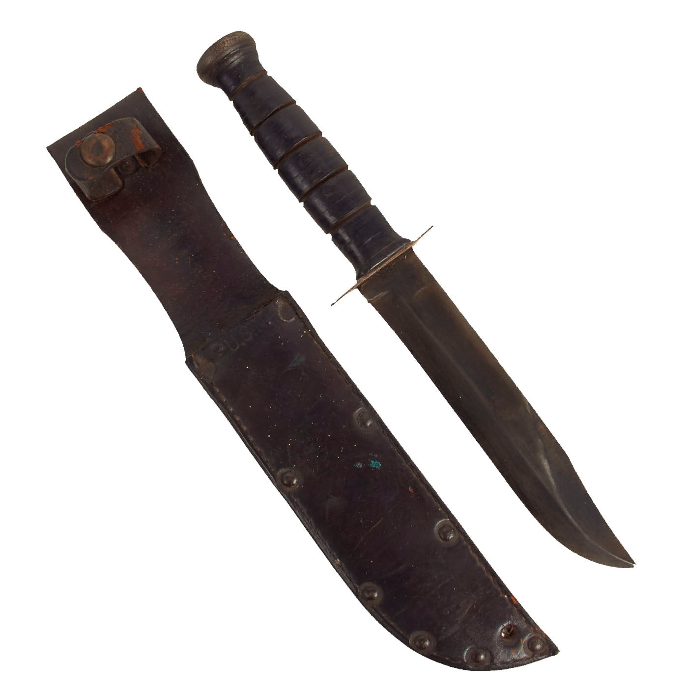 Original WWII U.S. Navy Mark 2 Blade Marked KA-BAR Fighting