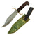 Original U.S. Post Vietnam Era Western USA W49 Bowie Knife With Custom Replacement Scabbard Original Items