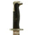 Original U.S. WWII Theater Made M1 Garand Bayonet Fighting Knife With Leather Scabbard Original Items