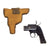 Original U.S. WWII M8 Pyrotechnic 37mm Flare Signal Pistol by Eureka Vacuum With Early Holster - Serial E-130742 Original Items