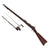 Original U.S. Springfield Trapdoor Model 1873 Rifle made in 1884 with Bayonet & Scabbard - Serial 262973 Original Items
