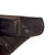 Original German WWII Walther P38 Black Pebble Grain Softshell Holster by Moll Lederwarenfabrik Original Items