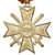 Original German WWII Early Production Knight's Cross of the War Merit Cross by Deschler & Sohn with Ribbon - KvK Original Items