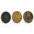 Original German WWII Wound Badge Set of 3 - Black, Silver & Gold Class Original Items