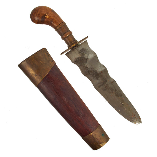 Original Philippines 19th / Early 20th Century Gunong Dagger With Scab ...