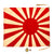 Original Japanese WWII Small Cloth Rising Sun Imperial Navy War Flag Grouping - 14" x 26" - 3 Items Original Items