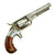 Original U.S. Bacon Arms. Co. Nickel Plated .32 Rimfire Pocket Revolver - Matching Serial 829 Original Items