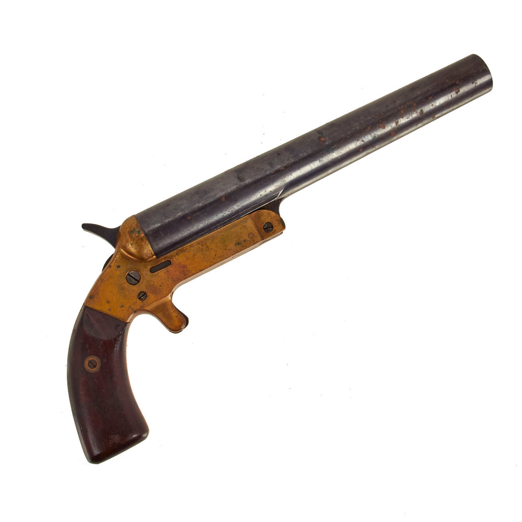 Original U.S. WWI Remington Mark III Flare Signal Pistol - Matching Serials 9522 Original Items