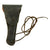 Original U.S. WWII Unissued M1916 .45 Colt 1911 Leather Holster Dyed Black For Post Korean War Use - Milwaukee Saddlery Co Dated 1942 Original Items