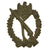 Original German WWII Silver Grade Hollow Back Infantry Assault Badge Original Items