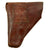 Original German WWII Walther PP Pistol Brown Leather Breakaway Holster Original Items