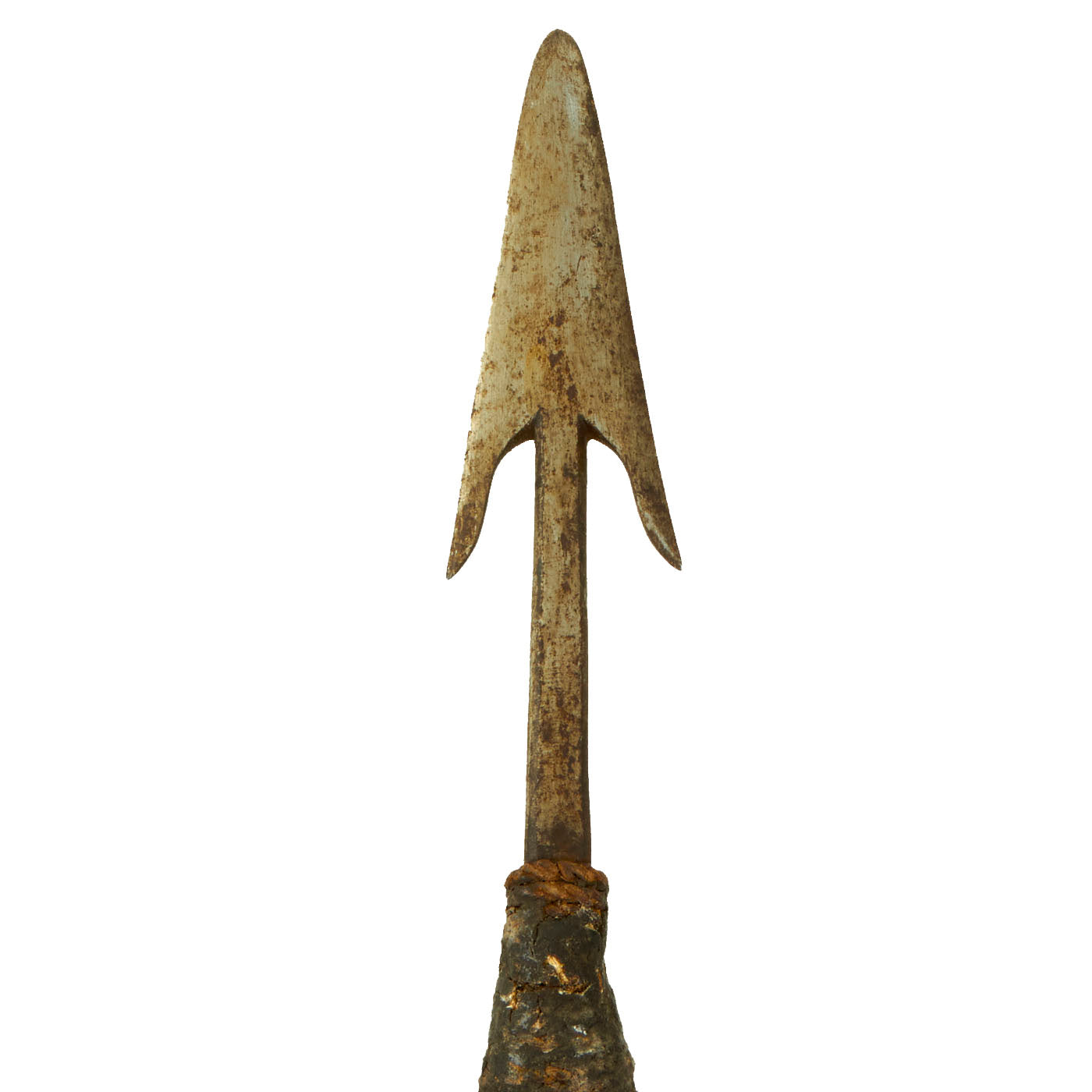 Original 19th Century Philippines Bagobo People Sibat Spear With Detac ...