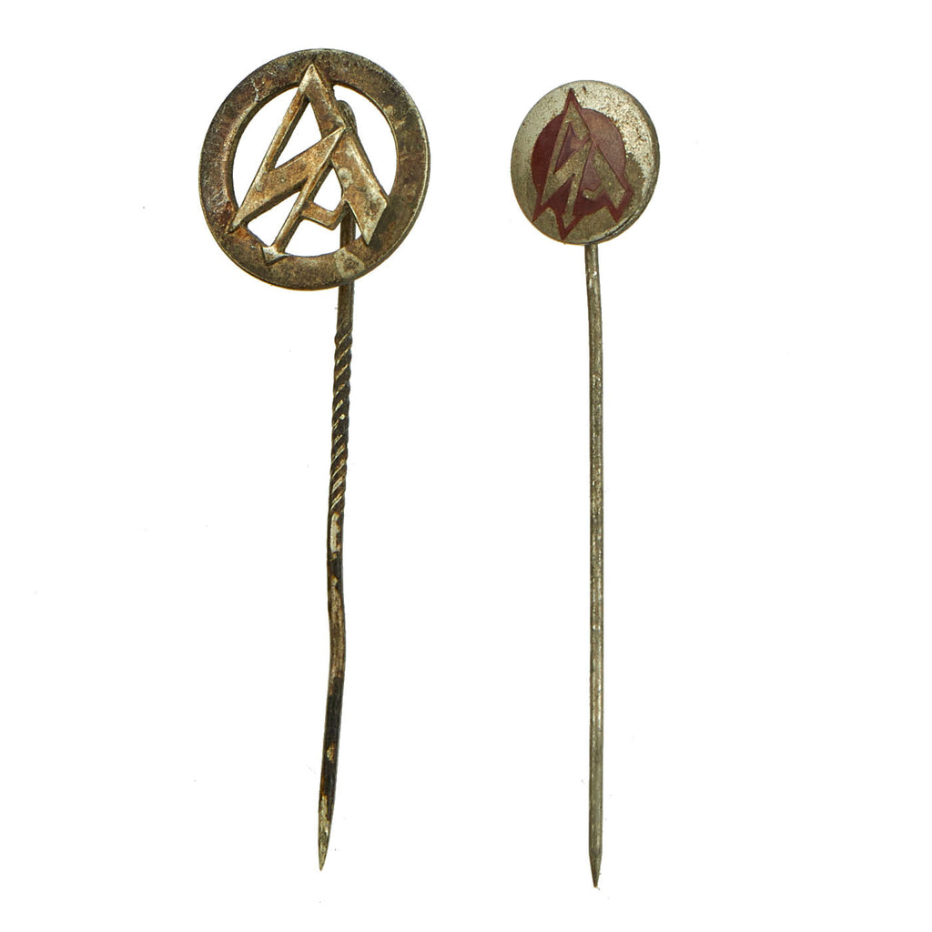 Original German WWII Stick Pin Insignia Lot - 9 Items – International ...