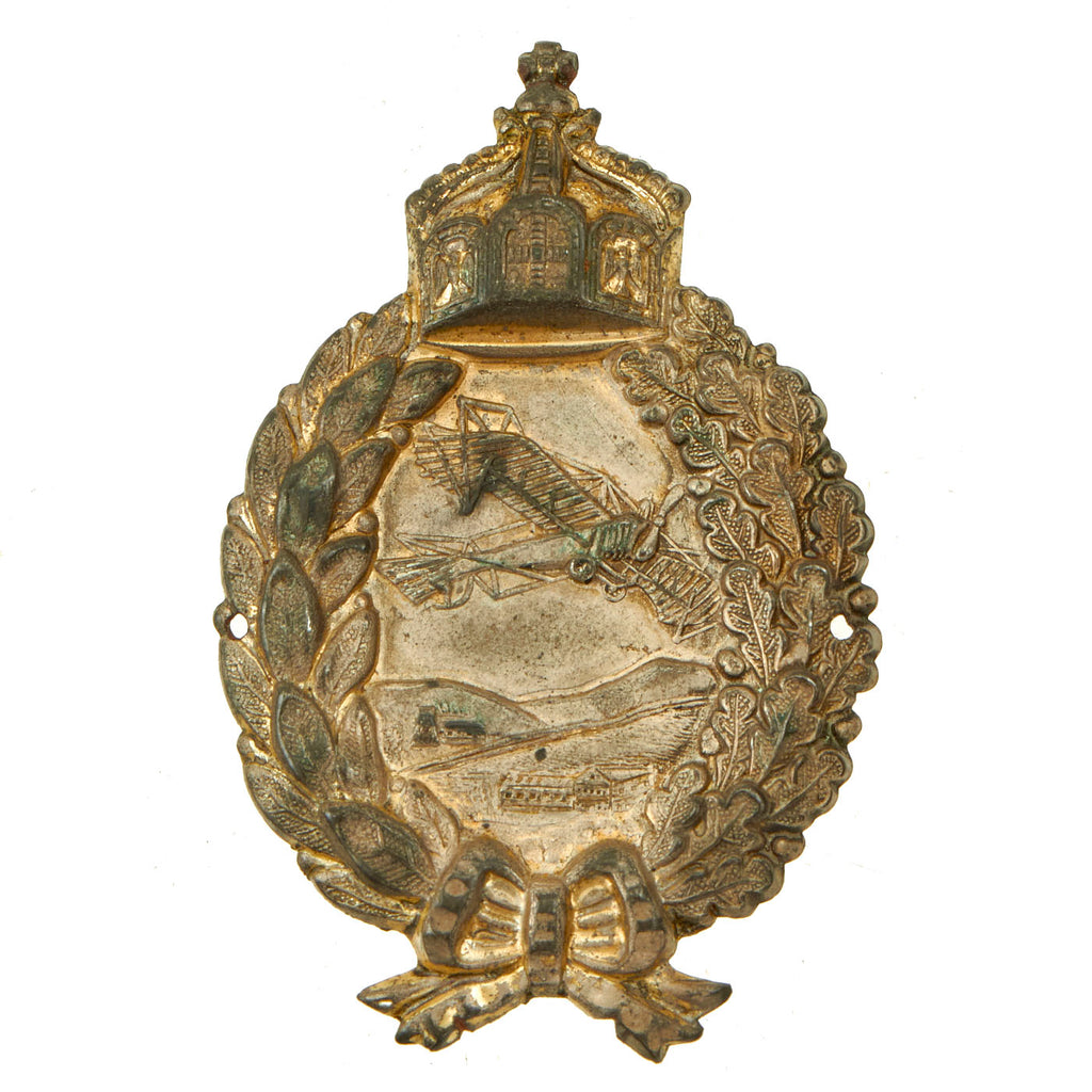 Original Imperial German WWI Prussian Luftstreitkräfte Air Forces Pilot’s Badge - Flugzeugführerabzeichen Original Items