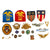 Original U.S. & U.K WWII Military and Homefront Patch and Insignia Lot - 20 Items Original Items