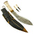 Original Late 20th to Early 21st Century Kukri Knife Lot With Scabbards - 4 Items Original Items