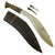 Original Late 20th to Early 21st Century Kukri Knife Lot With Scabbards - 4 Items Original Items